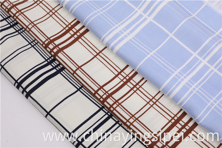 In stock soft twill textiles printing fabrics rayon print fabric for shirts